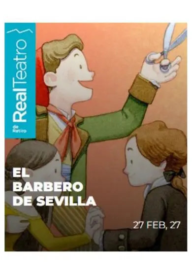 Cartel de El Barbero de Sevilla - La Federica