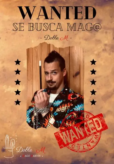 Cartel de Wanted, se busca mag@
