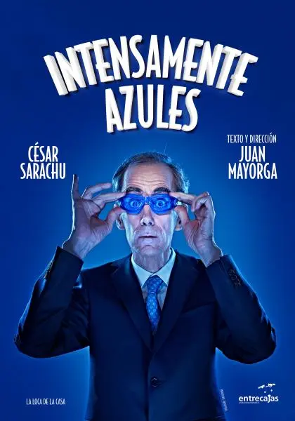 Cartel de Intensamente azules