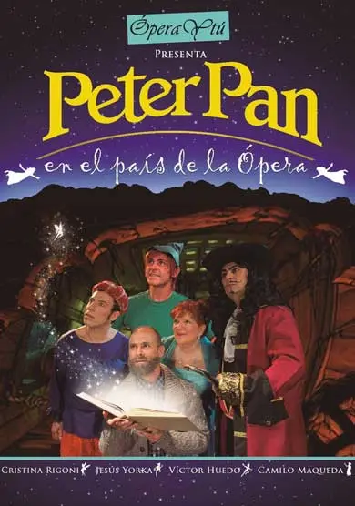 Cartel de Peter Pan en el País de la Ópera