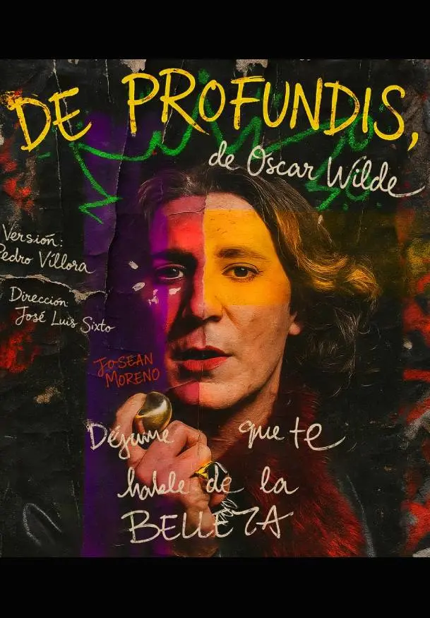 Cartel de De profundis, de Oscar Wilde