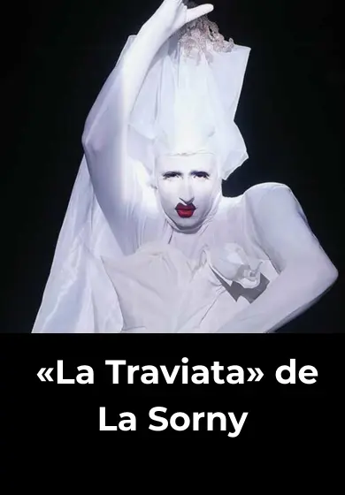 Cartel de «La Traviata» de La Sorny
