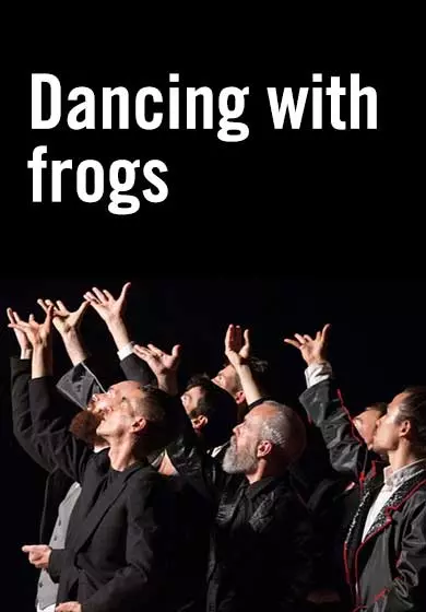 Cartel de Dancing with frogs