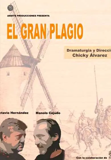 Cartel de El gran plagio