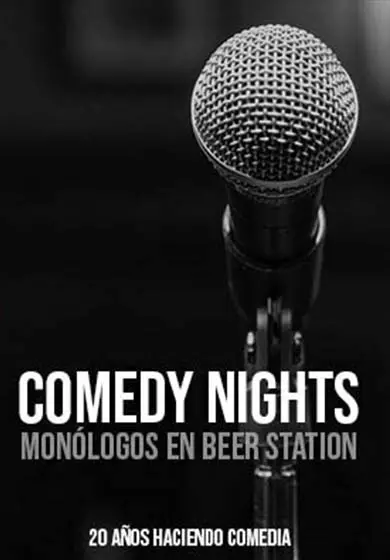 Cartel de Comedy Nights en Beer Station