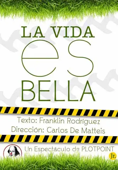 Cartel de La vida es bella