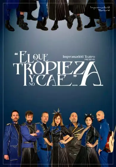 Cartel de El que tropieza y no cae