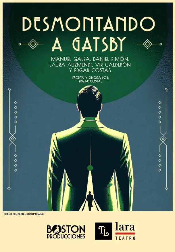 Cartel de Desmontando a Gatsby