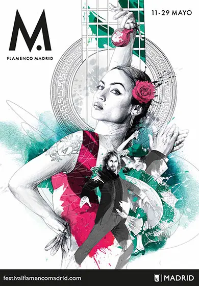 Cartel de VI Festival Flamenco Madrid