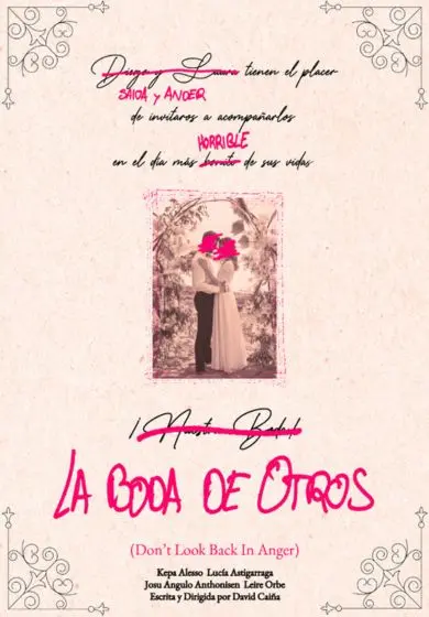 Cartel de La boda de otros