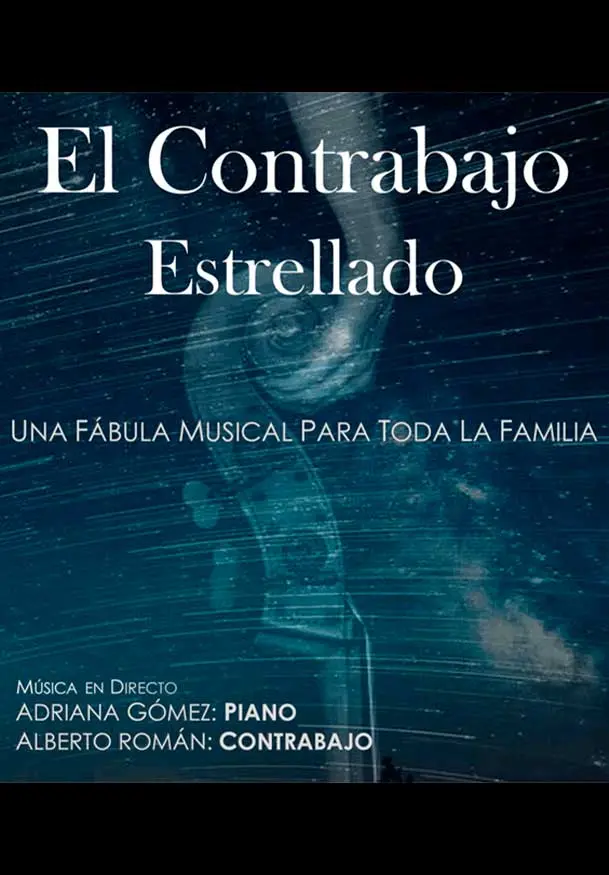 Cartel de El contrabajo estrellado