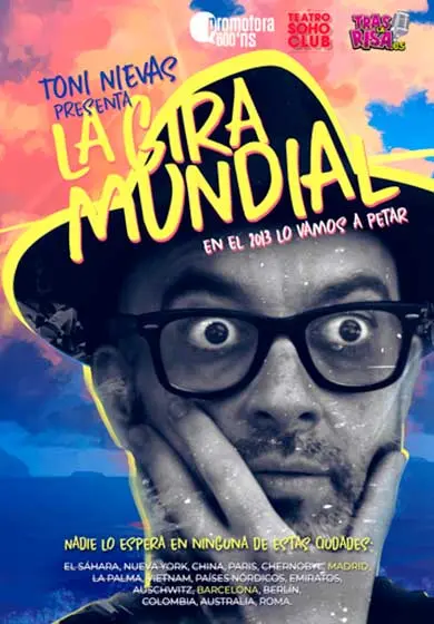 Cartel de Toni Nievas: La gira mundial