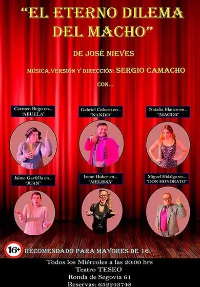 Cartel de El Eterno Dilema del Macho