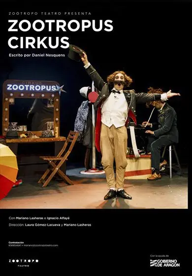 Cartel de Zootropus Cirkus