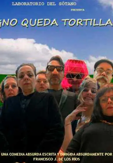 Cartel de ¡No queda tortilla!