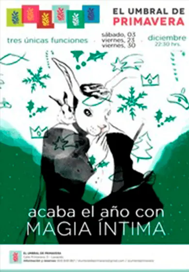 Cartel de Magia íntima