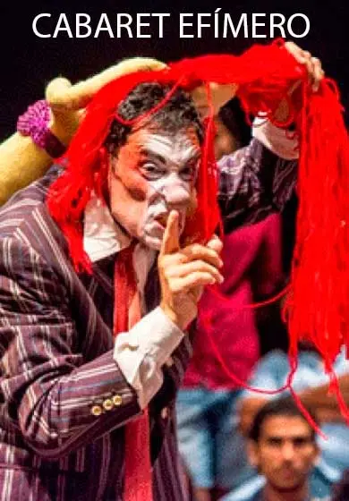 Cartel de Cabaret Efímero