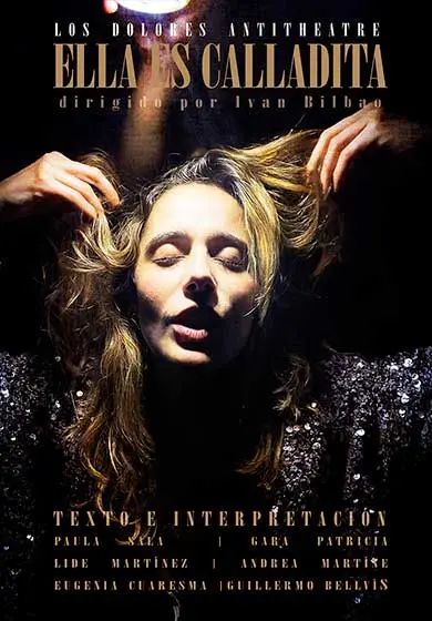 Cartel de Ella es calladita