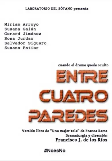 Cartel de Entre cuatro paredes