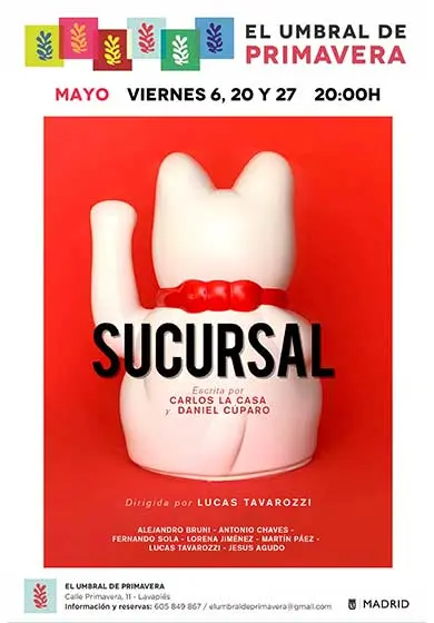 Cartel de Sucursal