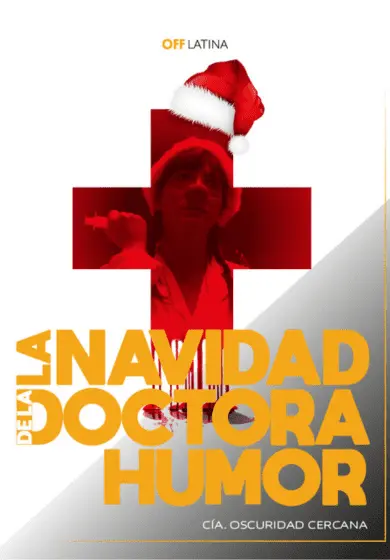 Cartel de La Navidad de la dra. Humor