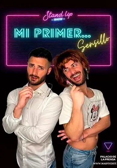 Cartel de Mi primer... sensillo
