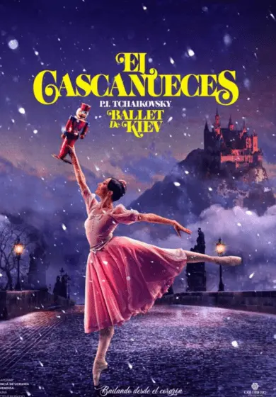 Cartel de Ballet de Kiev: El Cascanueces
