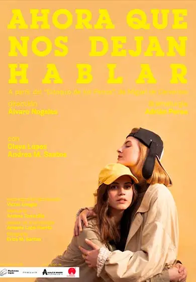 Cartel de Ahora que nos dejan hablar