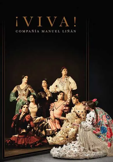 Cartel de MANUEL LIÑÁN: ¡Viva!