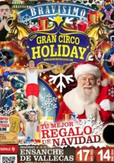 Cartel de Gran Circo Holiday