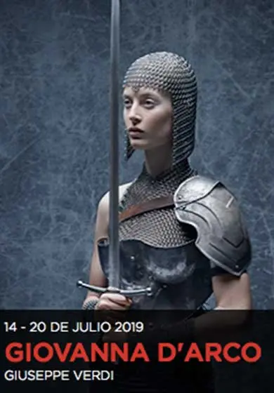Cartel de Giuseppe Verdi: Giovanna d'Arco