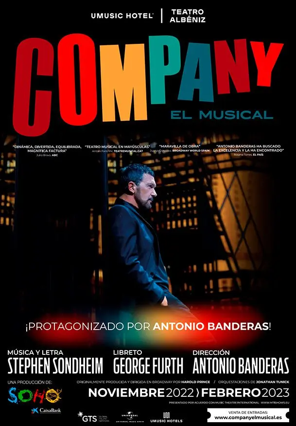 Cartel de Company, el musical