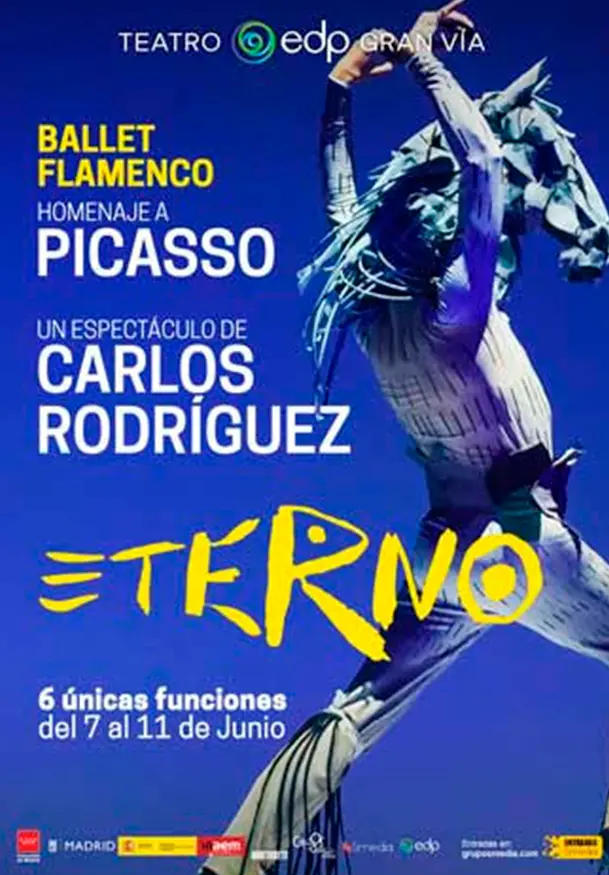 Cartel de Carlos Rodríguez: Eterno