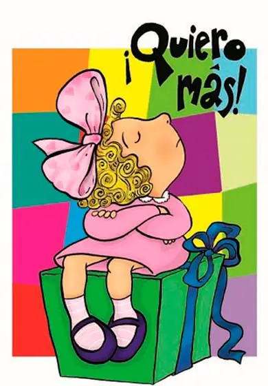 Cartel de ¡Quiero más!