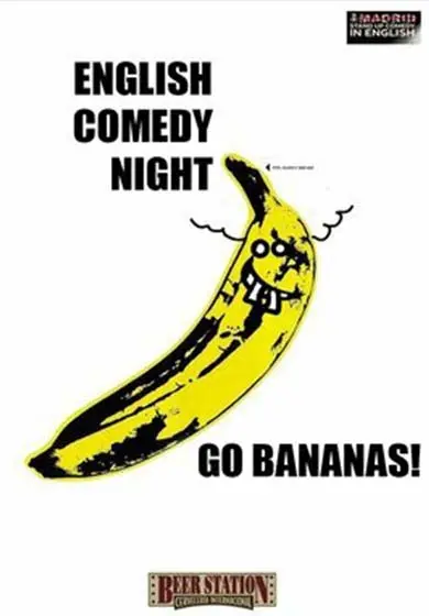Cartel de English Comedy Night