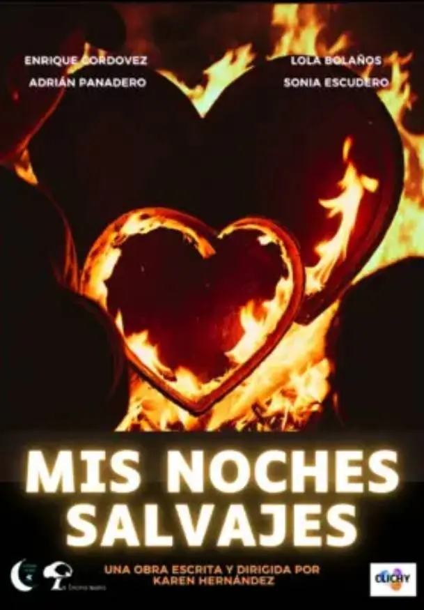 Cartel de Mis noches salvajes