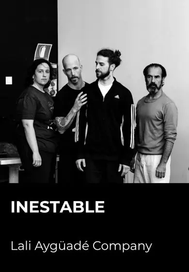 Cartel de Inestable - Lali Aygüadé Company