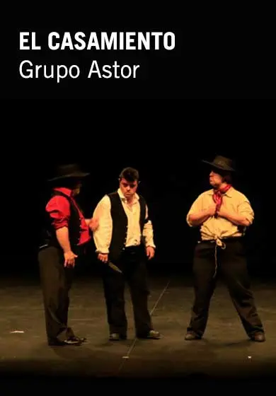 Cartel de El casamiento