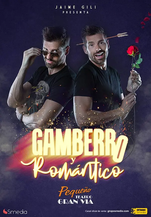 Cartel de Gamberro y romántico - Jaime Gili