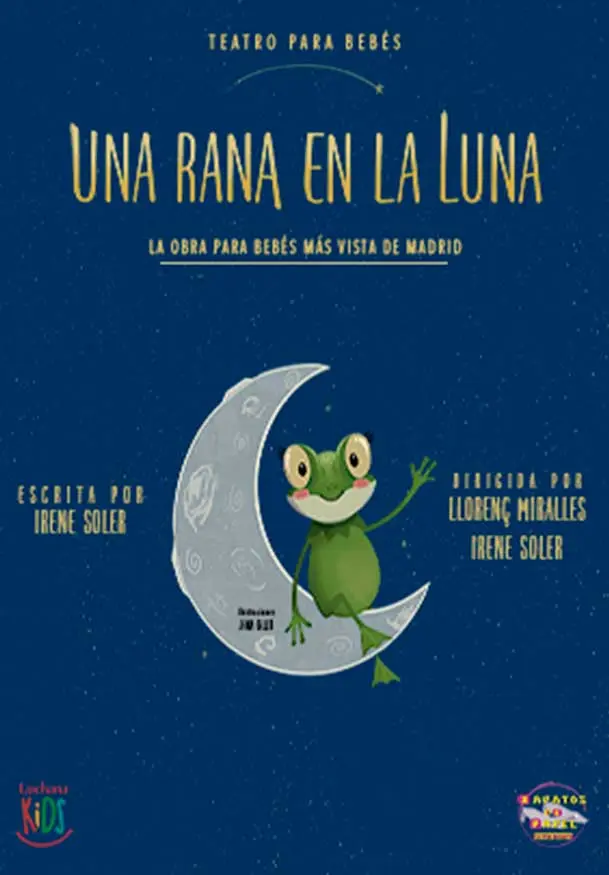Cartel de Una rana en la Luna
