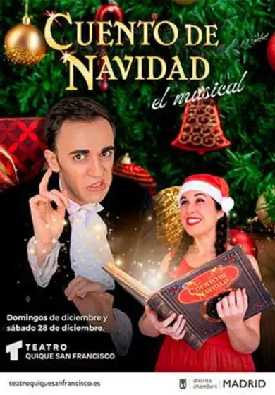 Cartel de Cuento de Navidad, el musical