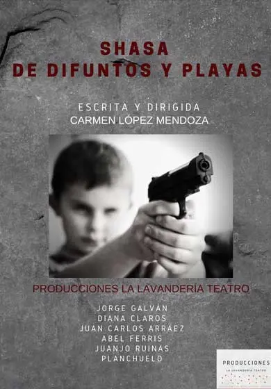 Cartel de Shasa, de difuntos y playas