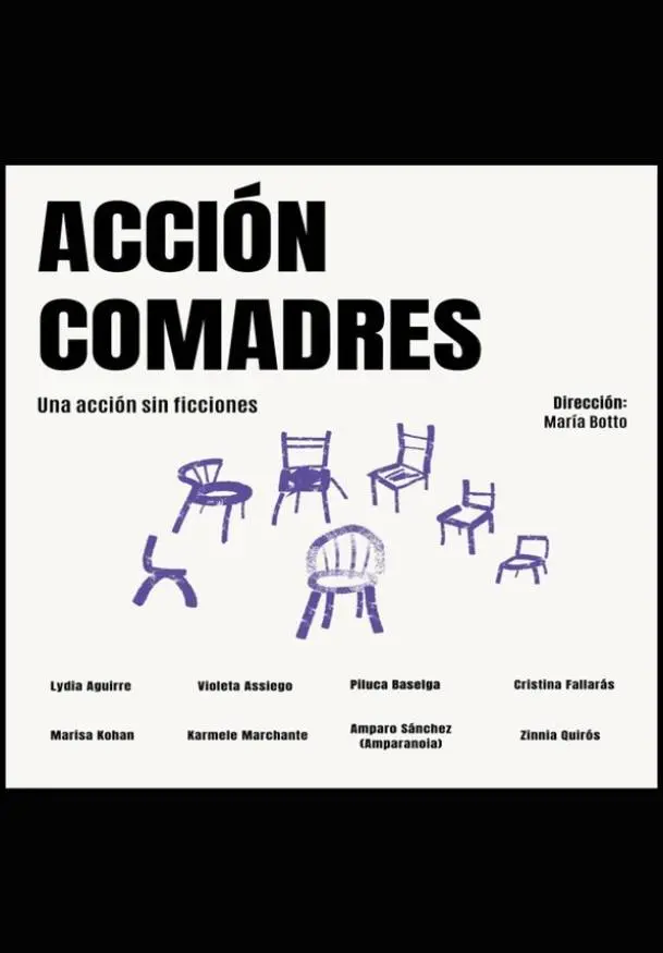 Cartel de Acción comadres