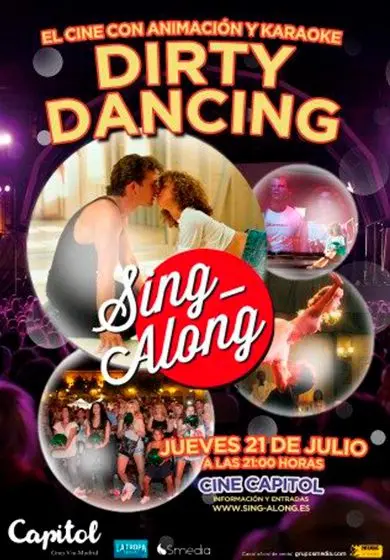 Cartel de Sing Along: Dirty Dancing