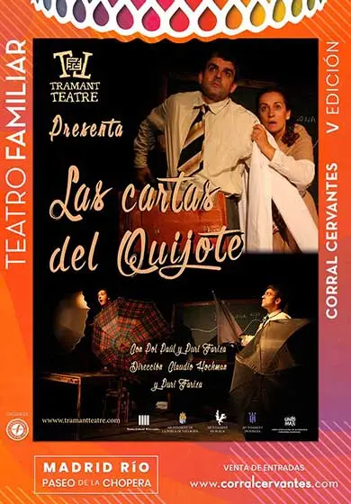 Cartel de Las cartas del Quijote