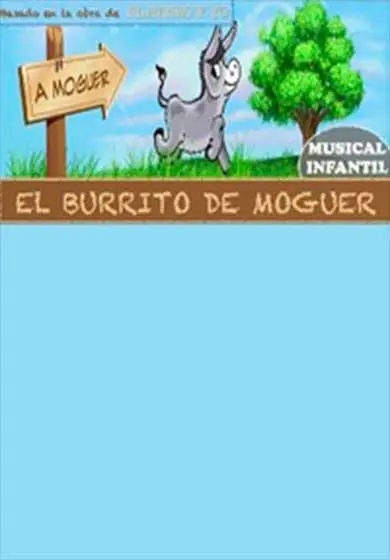 Cartel de El burrito de Moguer