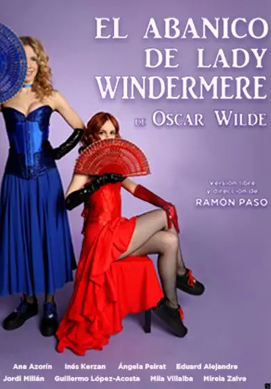 Cartel de El abanico de lady windermere