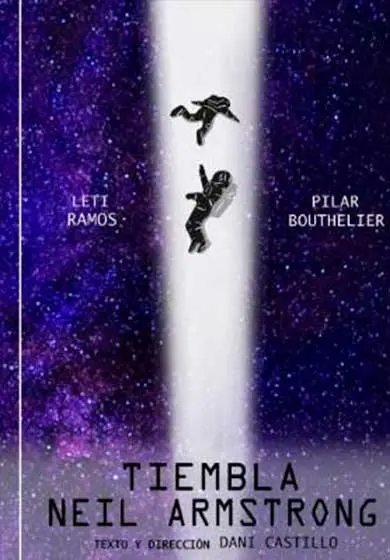 Cartel de Tiembla Neil Armstrong