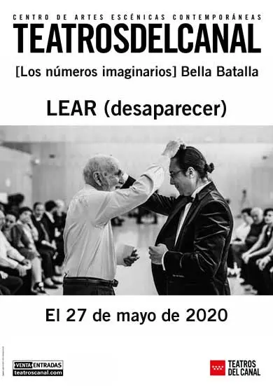 Cartel de [Los números imaginarios] ENSAMBLE: Lear (Desaparecer)
