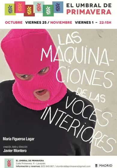 Cartel de Las maquinaciones de las voces interiores